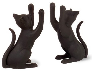 IMAX Cat Bookends - Set of 2