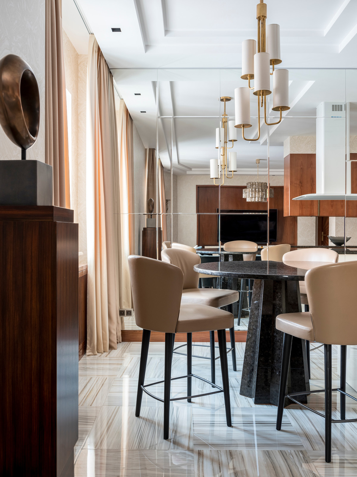 Квартира с видом на Серебряный бор. Москва.