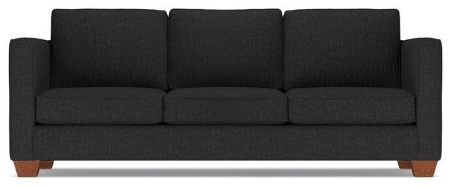 Catalina Queen Size Sleeper Sofa Coal Deluxe Innerspring Mattress