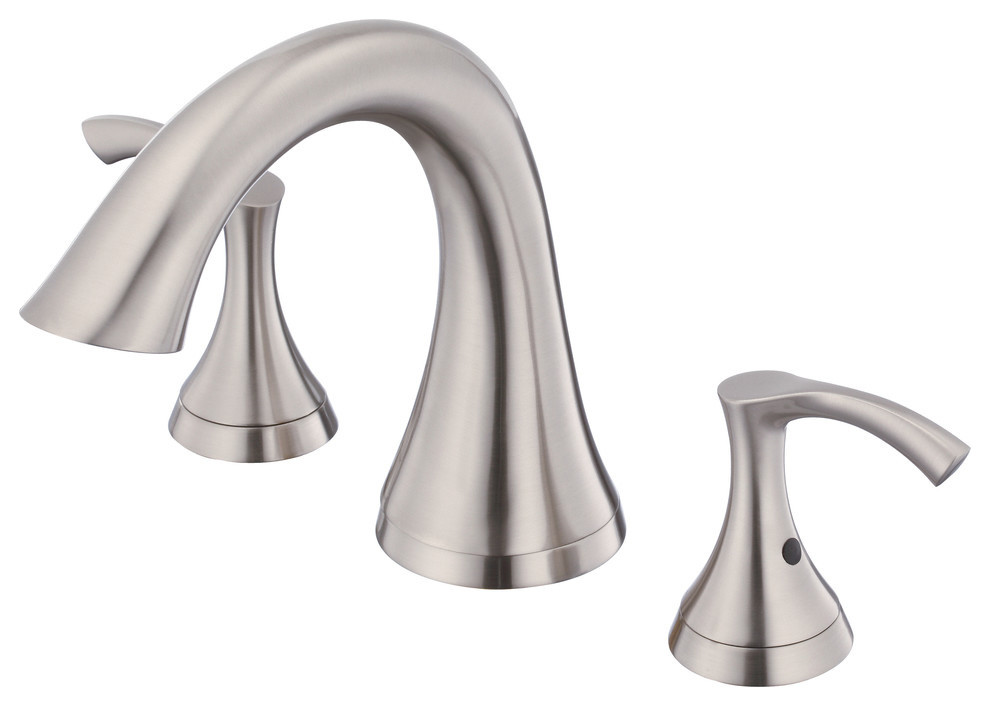 Gerber Antioch Tub Faucet, Brushed Nickel, D300922BNT Contemporary