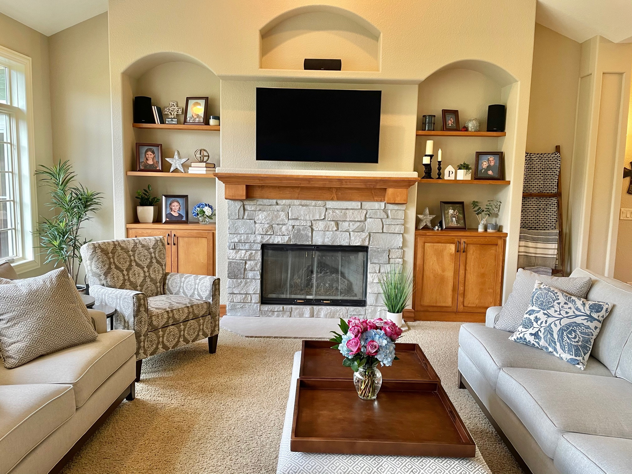 Pewaukee Fireplace Facelift