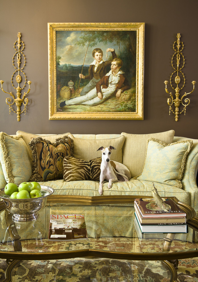 Inspiration for a traditional formal living room in Kansas City.