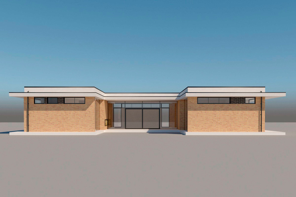 Дом в минимализме краснодар