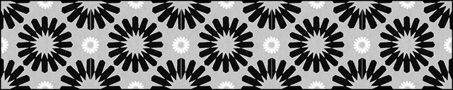 Spinwheel, Black/Grey/White Wallcoverings, Black/Grey/White, Backsplash (15 Sq.