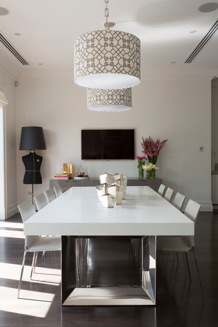 Toorak Residence contemporary-dining-room
