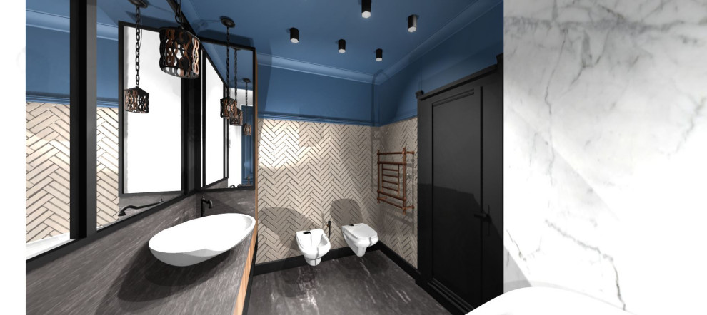 Дом в смешанном стиле