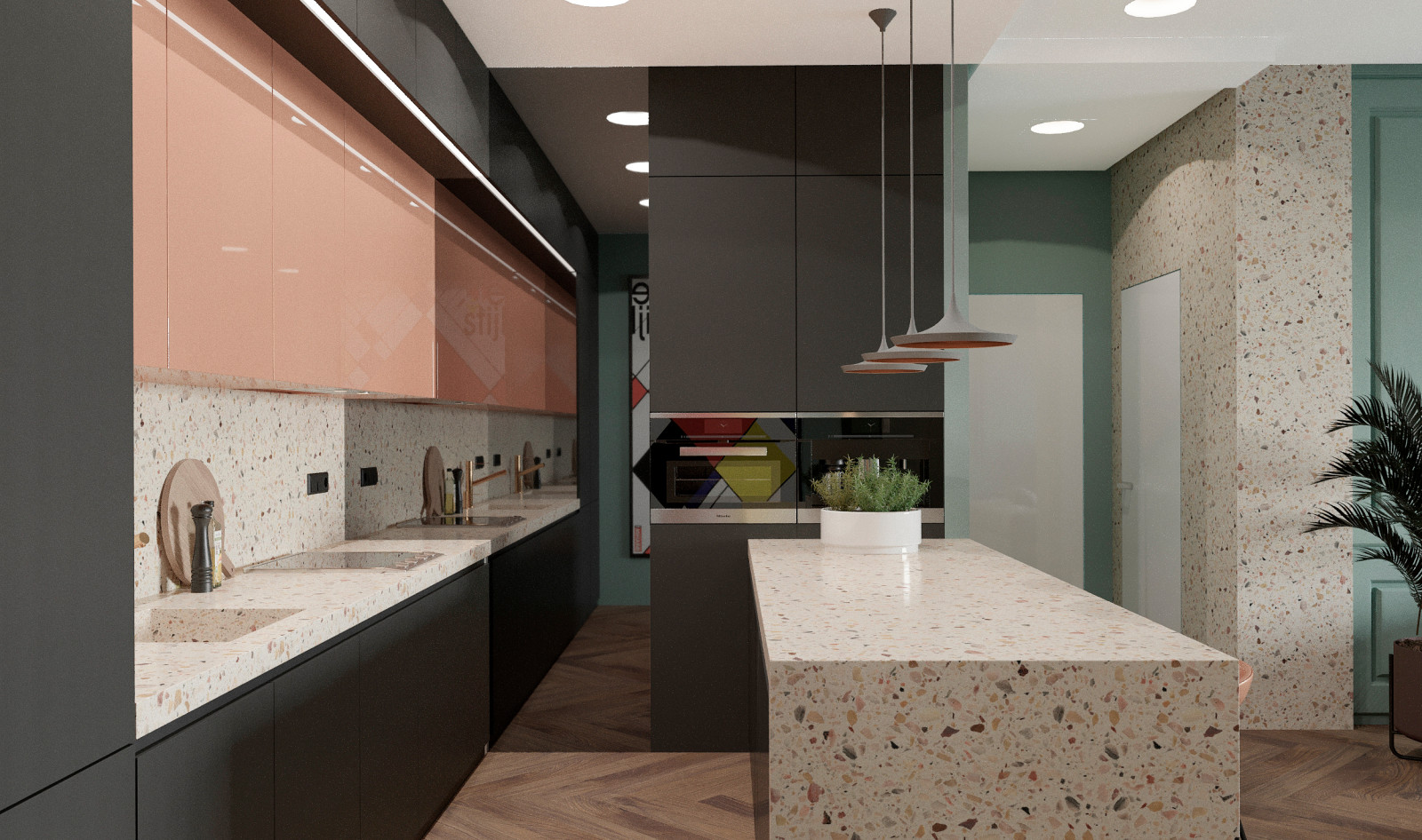 Интерьер 4-х комнатной квартиры