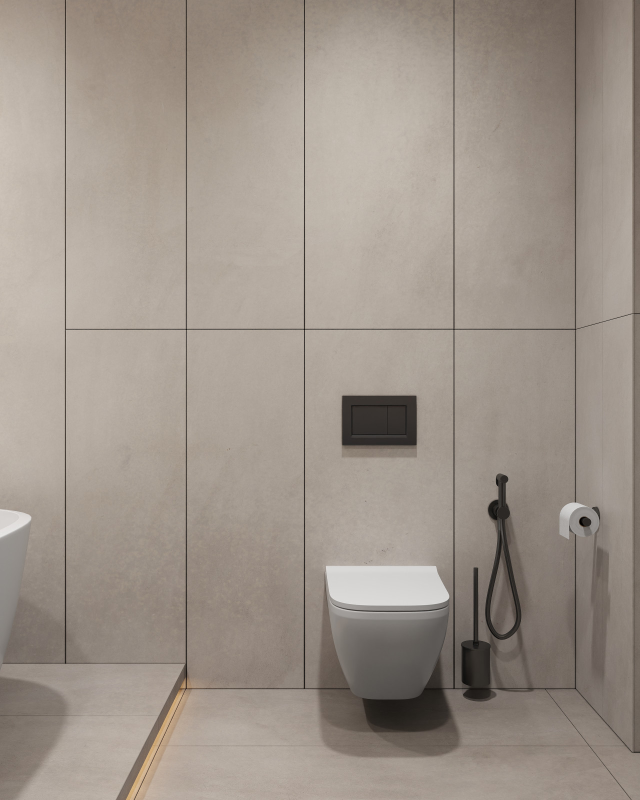 ЖК «Зенит», современный интерьер квартиры, построенный на контрастах