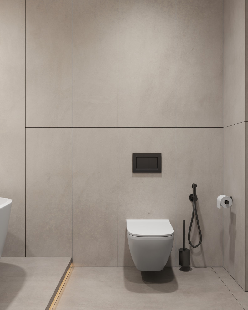 ЖК «Зенит», современный интерьер квартиры, построенный на контрастах