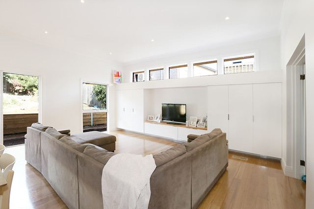 Kew East modern-wohnbereich