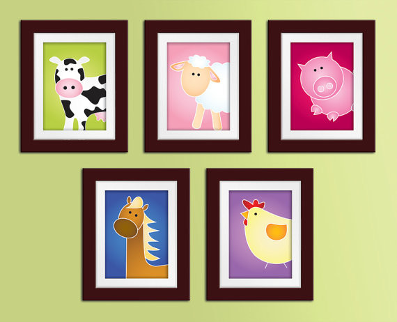 Farm Series Prints by Sweet n Snappy Designs