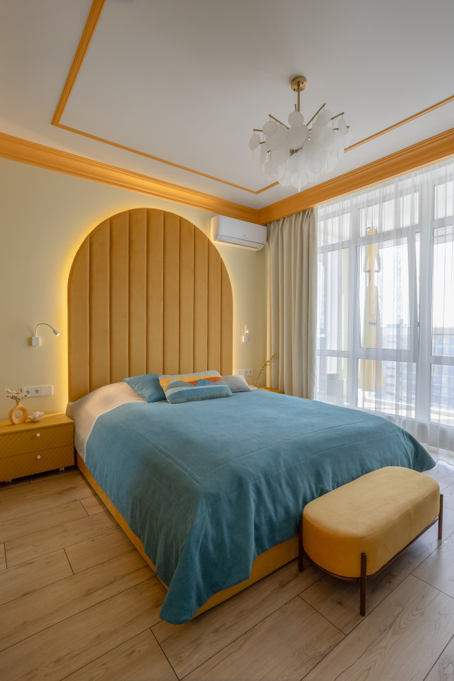 Реализованный проект яркой квартиры в ЖК "Мичурин"