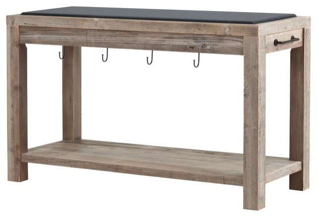 Reclaimed Wood Workbench, Large