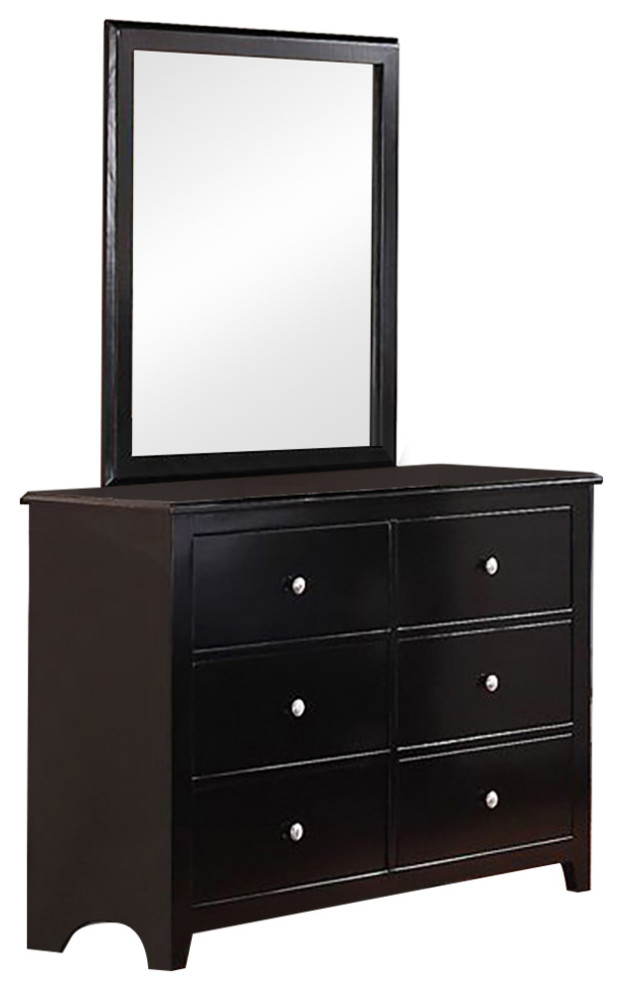 Classic Black Dresser Transitional Dressers by Simple Relax Houzz