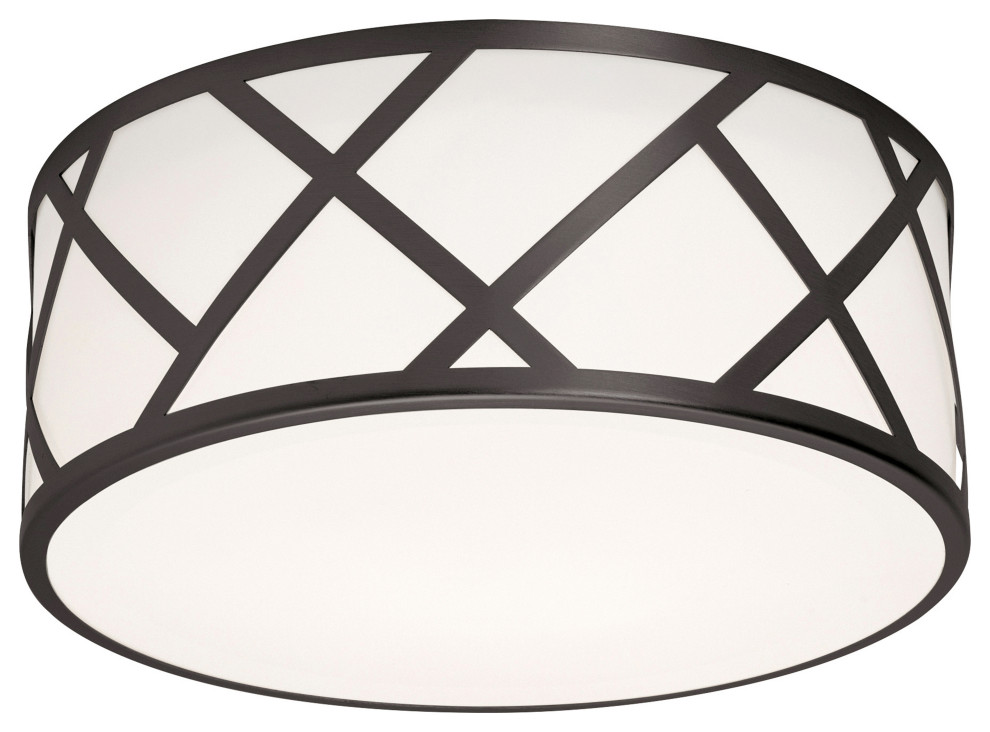 Haven 13'' Flush Mount Transitional Flushmount Ceiling Lighting