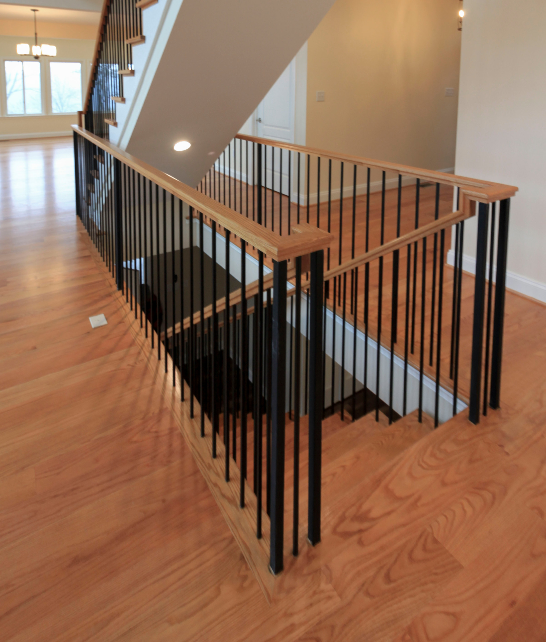 97_Airy Straight-Floating Staircase in Transitional-Mountain Home, Luray, VA 228