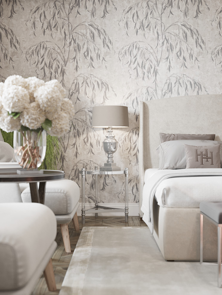 Спальня с ивами