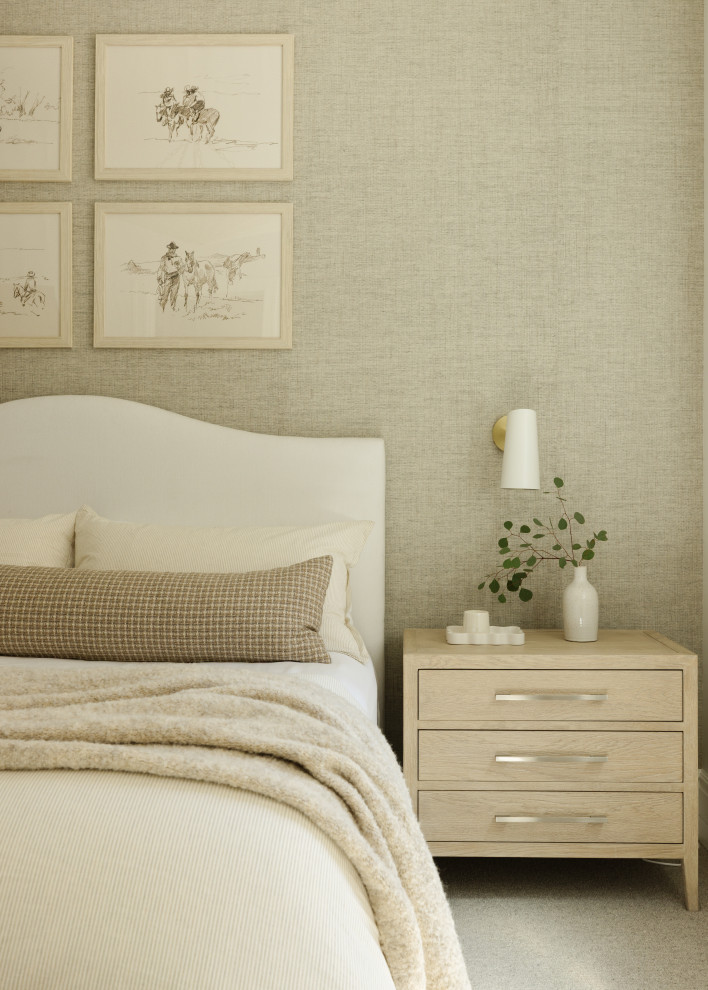 Inspiration for a transitional bedroom remodel in Boise