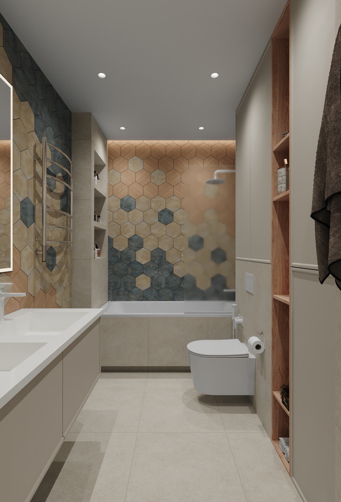 Дизайн проект квартиры 160м