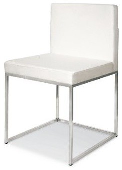 Calligaris Even Leather Side Chair