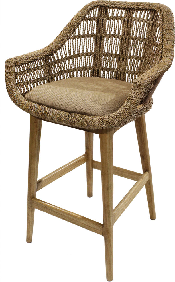 Leia Bar Stool Beach Style Bar Stools And Counter Stools by