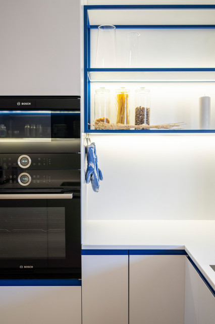 Wohnung Freiham moderno-cocina