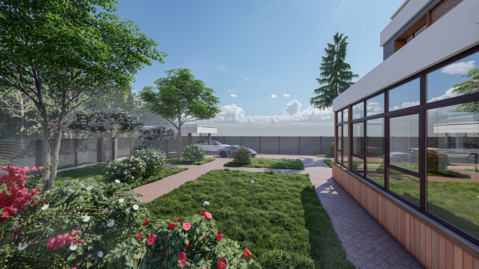 Реконструкция фасадов 2-х этажного жилого дома