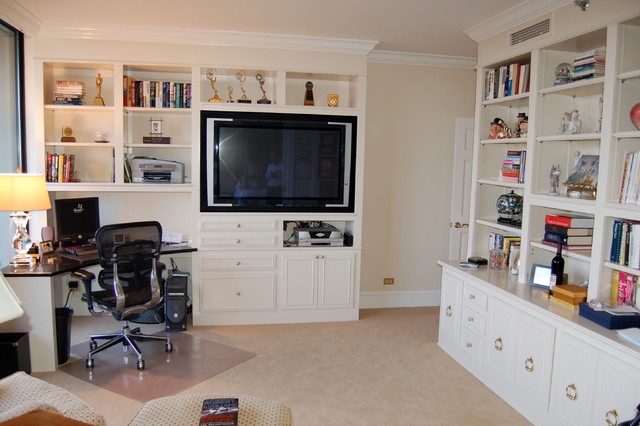 Park Place Condominium american-traditional-home-office