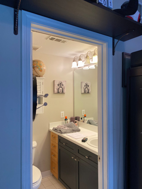 Built in Vanity inside closet, Swel Group Properties