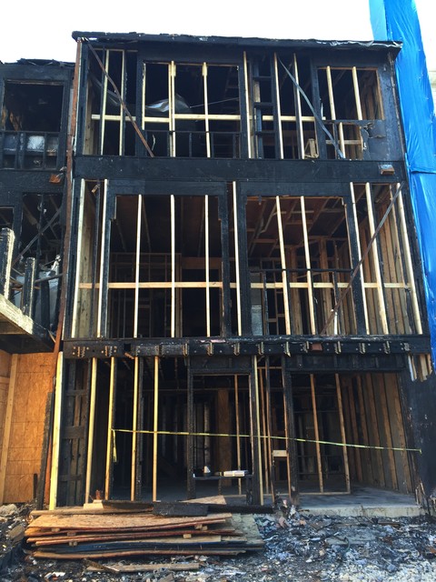 Before - rear contemporary-fasad