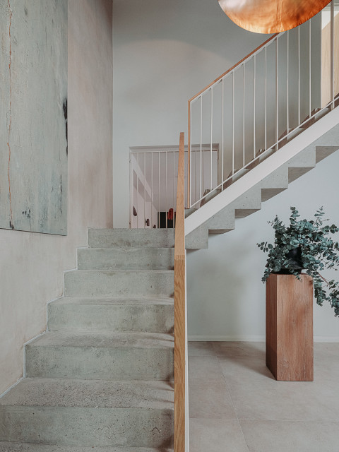 Staircase modern-trappa