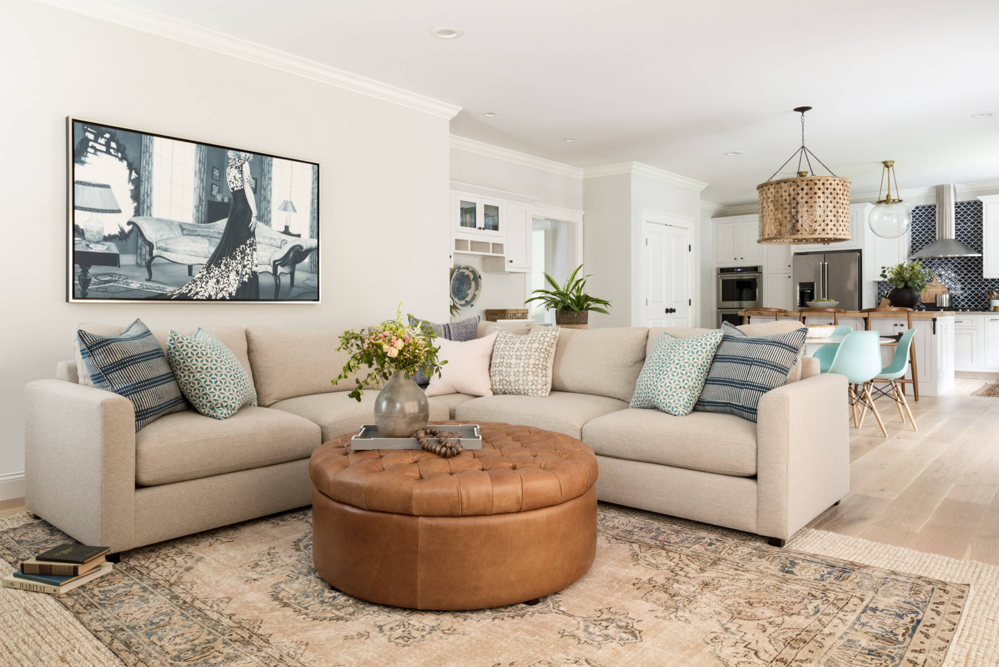 Houzz Tour: New Family Home Nails Modern Farmhouse Style