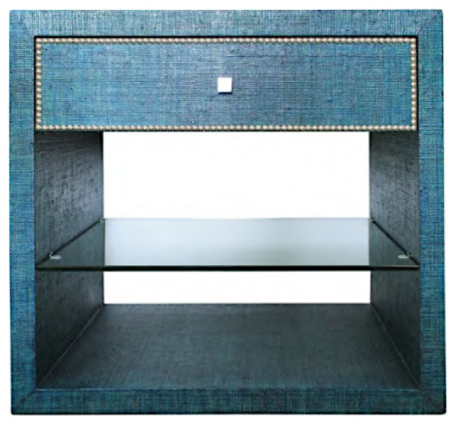 Saguran Side Table With Nailheads-Purveyor Collection