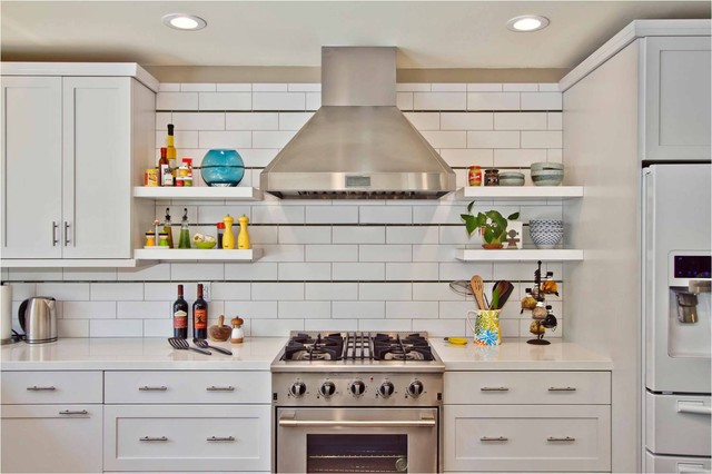 Rustic Modern trendy-koekken