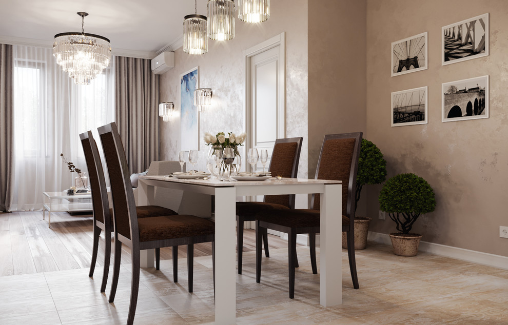 Кухня-гостиная для дизайнера Ксении Хоняковой Smart interior