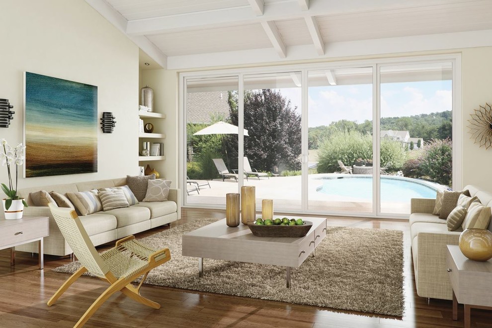 Home design - transitional home design idea in Denver
