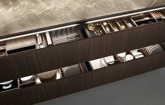 Alea Kitchen by Poliform moderne-koekken