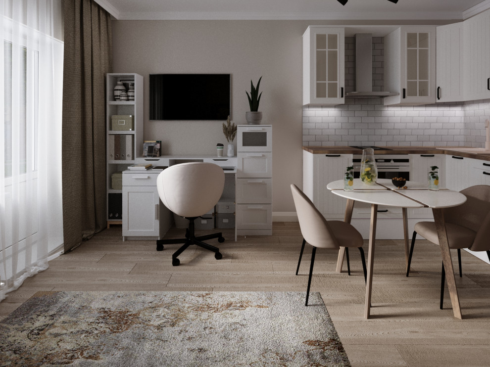 Студия в современном стиле