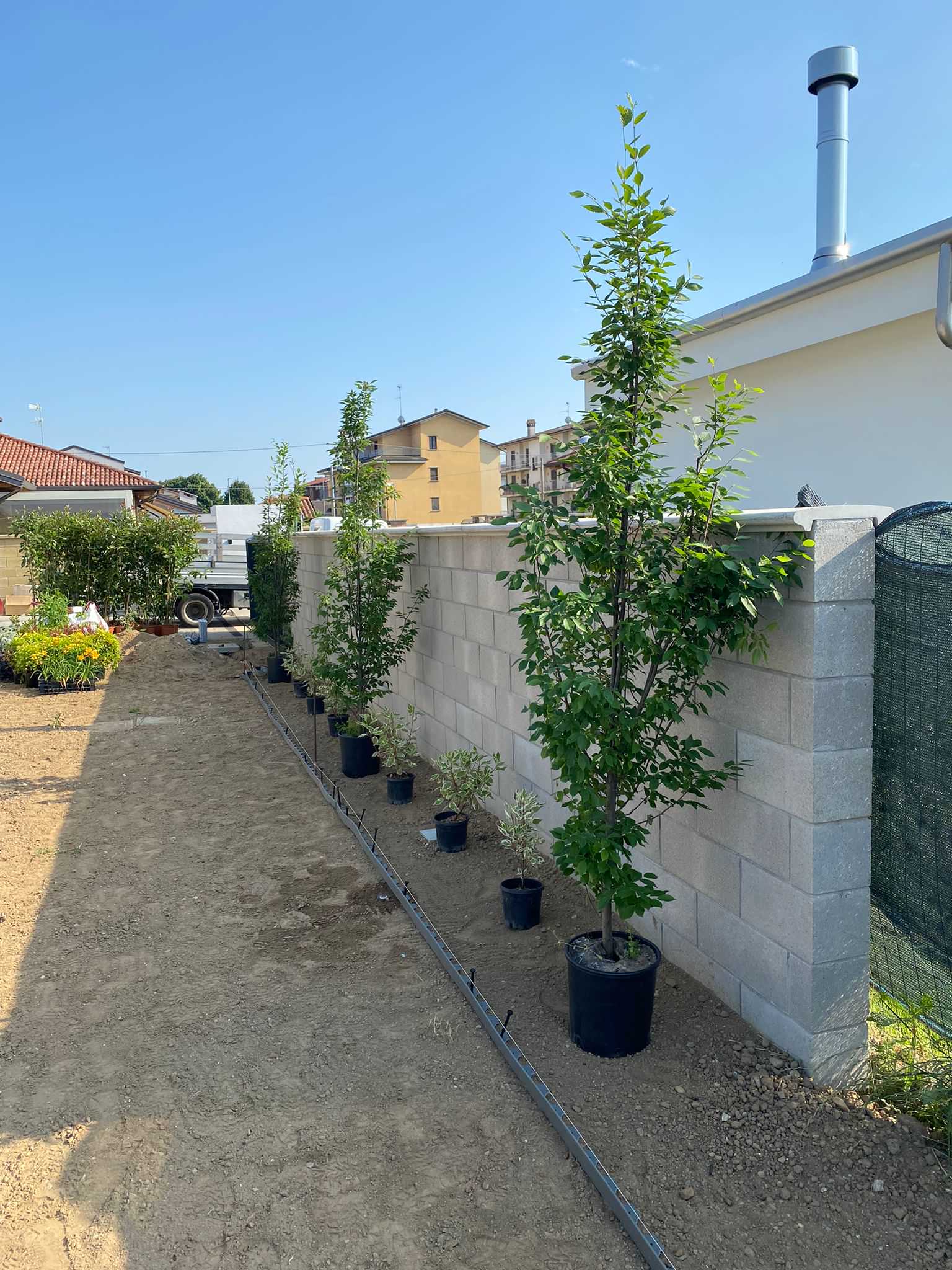 Realizzazione Giardino per villa moderna