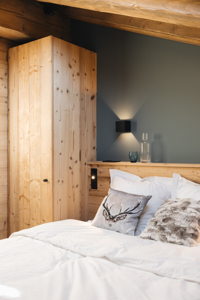 Inspiration pour une maison chalet.