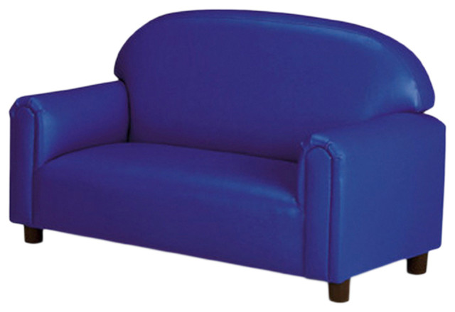 blue kids sofa