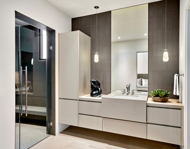 Stone Radius contemporary-bathroom