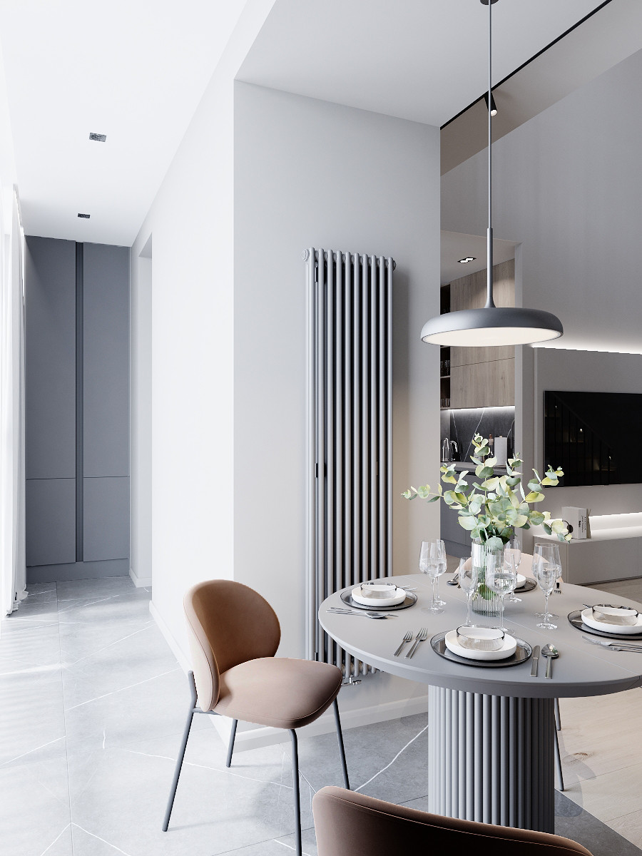 Двухуровневая квартира в ЖК Левобережный Лайф