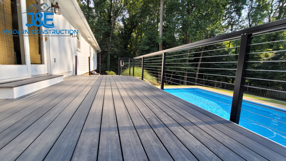 Inspiration for a modern home design remodel in DC Metro