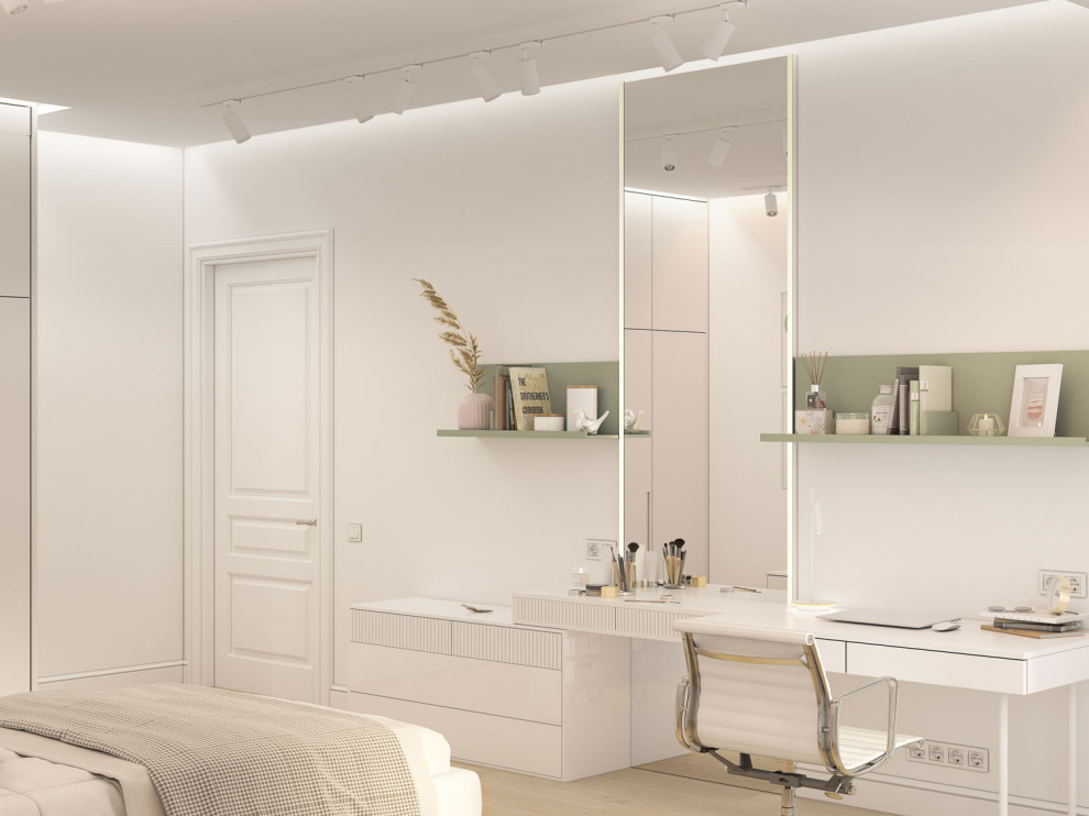 Дизайн интерьера четырехкомнатной квартиры в г. Москва