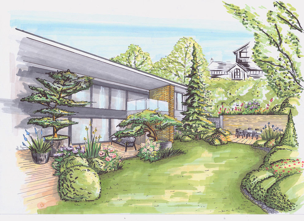 Современный сад