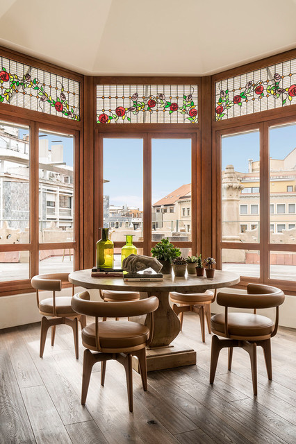 &Aacute;TICO RAMBLA CATALU&Ntilde;A mediterran-esszimmer