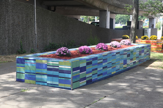 Pools & Outdoor Mosaics modern-landscape