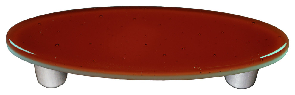Sunset Coral Pull Oval, Alum Post