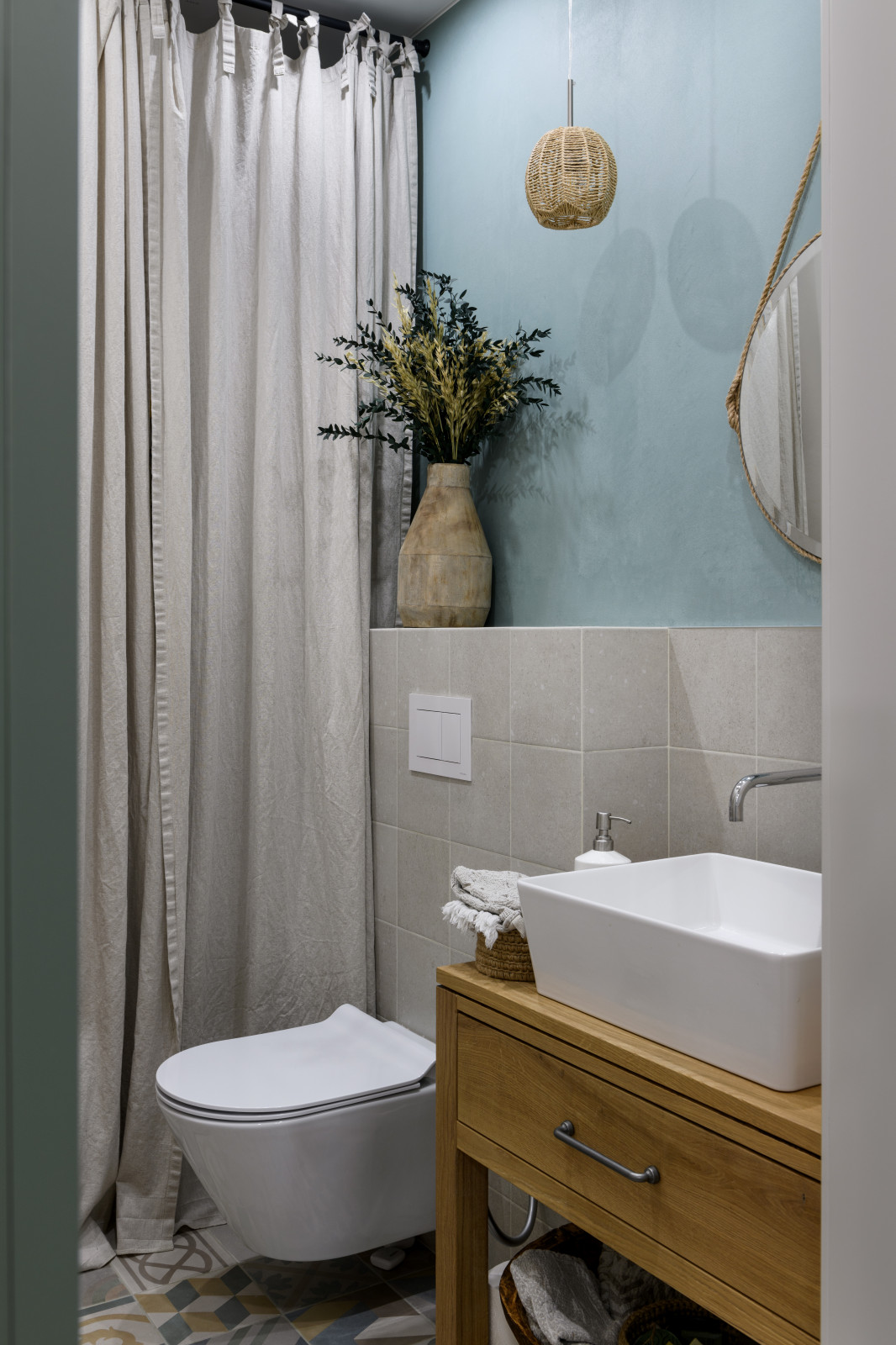 Деревенский сканди в городской квартире